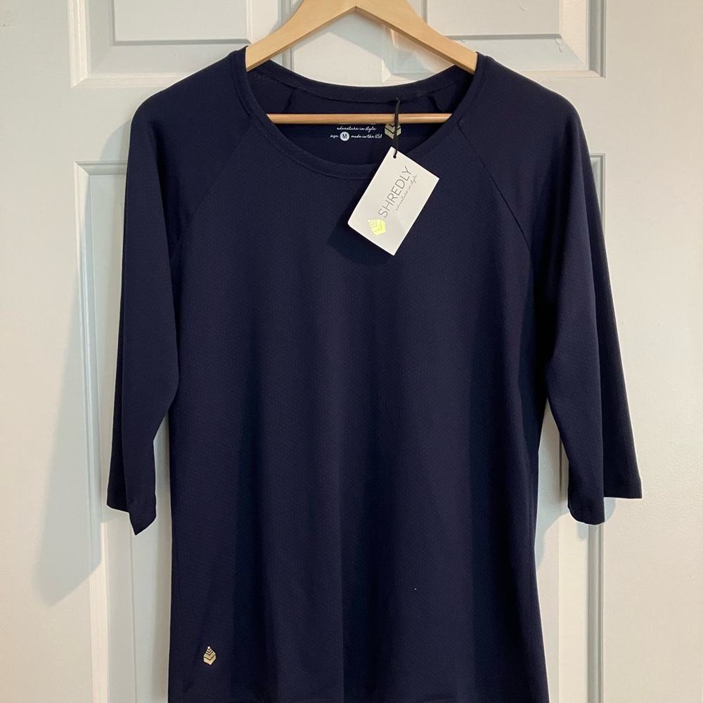 Shredly Women’s Mountain Bike Top | MNT Trail | Quick Dry Breathable | Size M